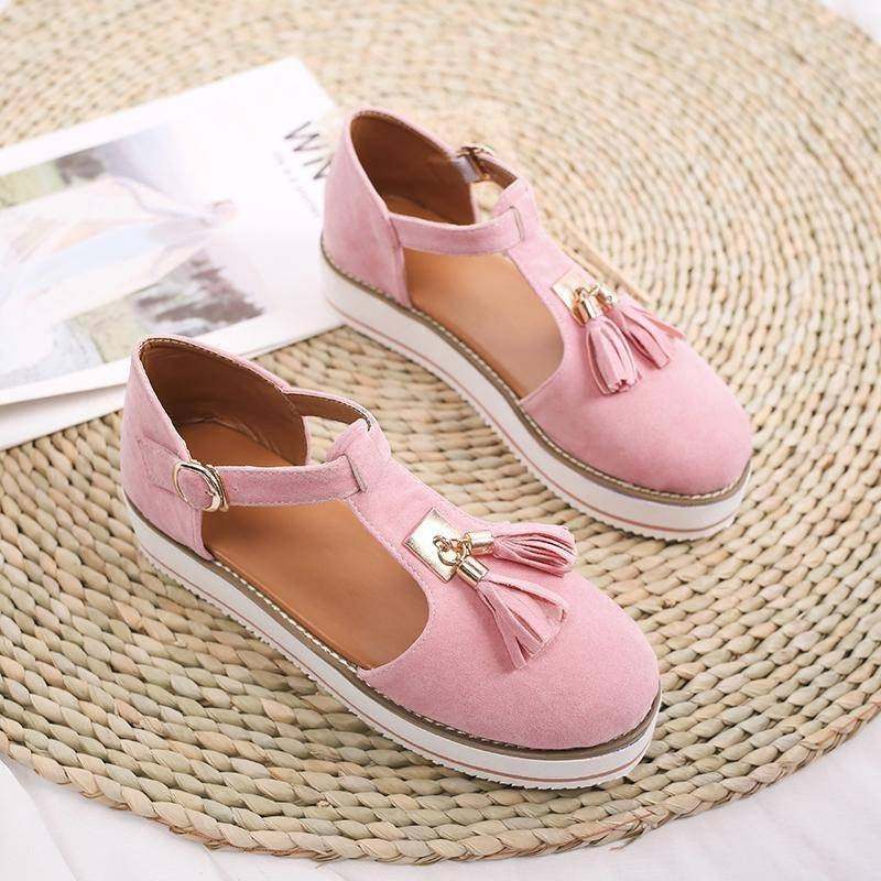 Women's Orthopedic Casual Platform Flat Comfort Shoes