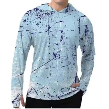 🎁🔥Men's Swim & Outdoor UPF 50+ Sun Shirt  ,Lightweight SPF 50 UV Protection Hoodie