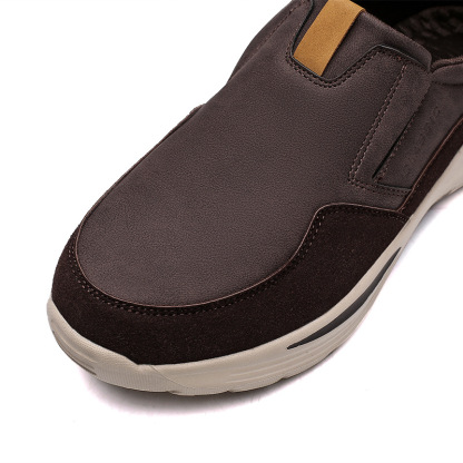 Men's Casual Comfort Slip On Platform Orthopedic Loafers