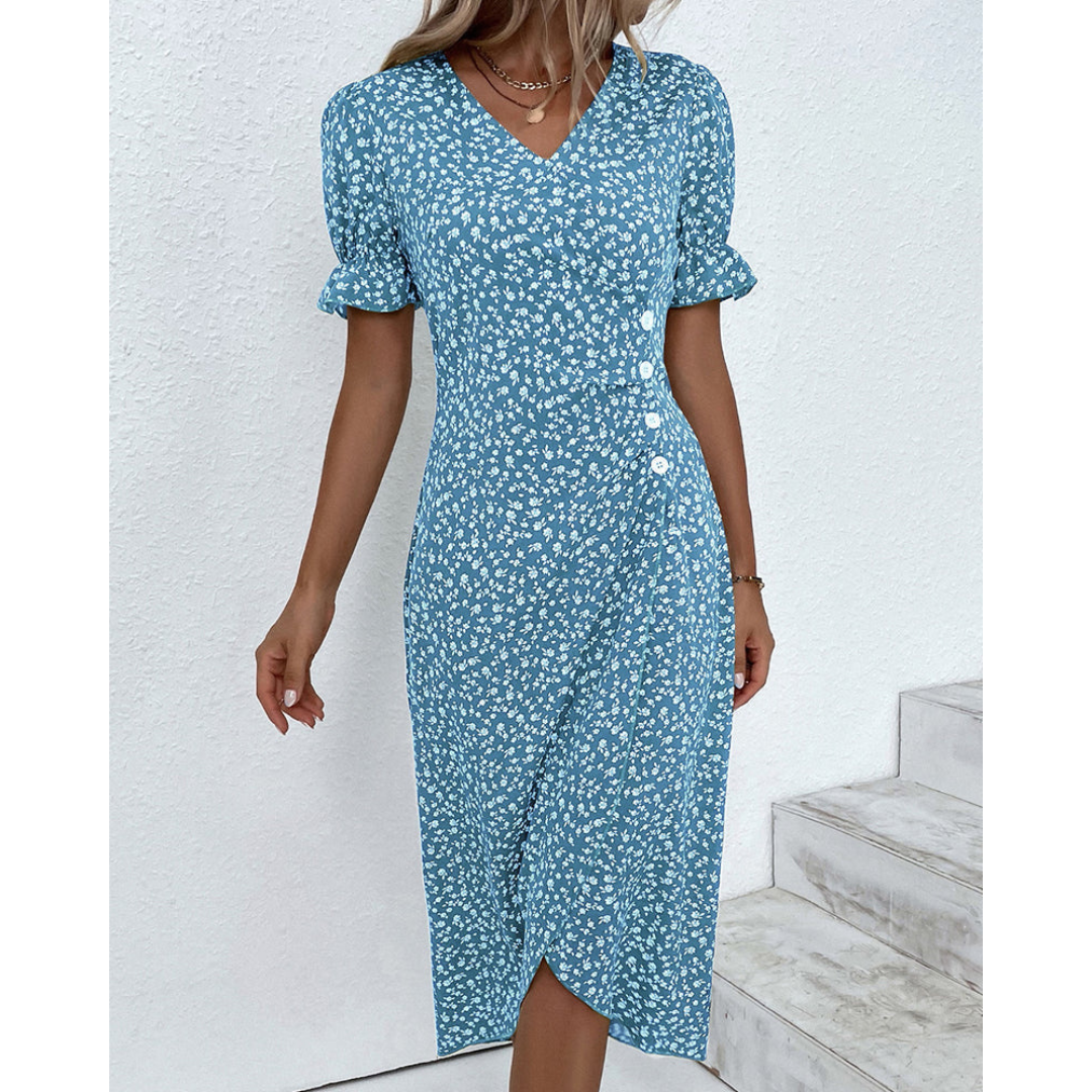 Elegant Wrap Dress