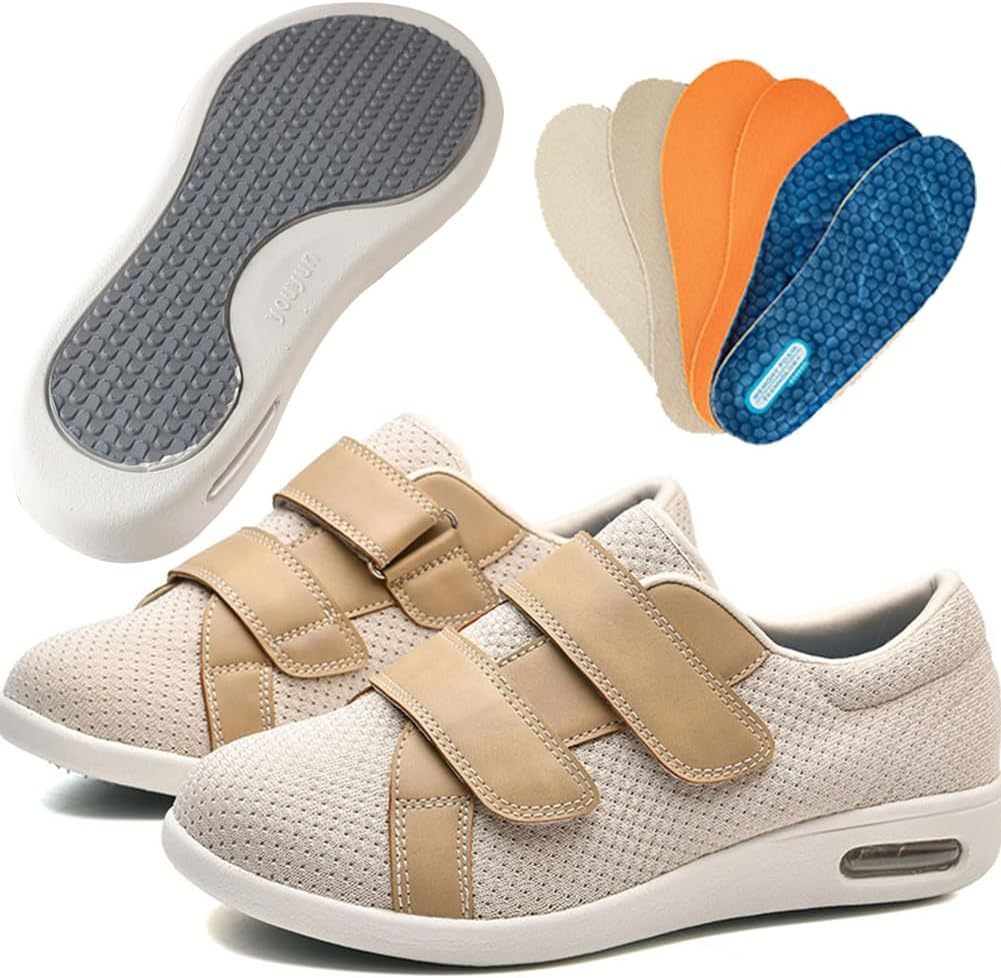 Coenn™ Wide comfort adjustable straps lightweight non-slip orthopedic walking shoe