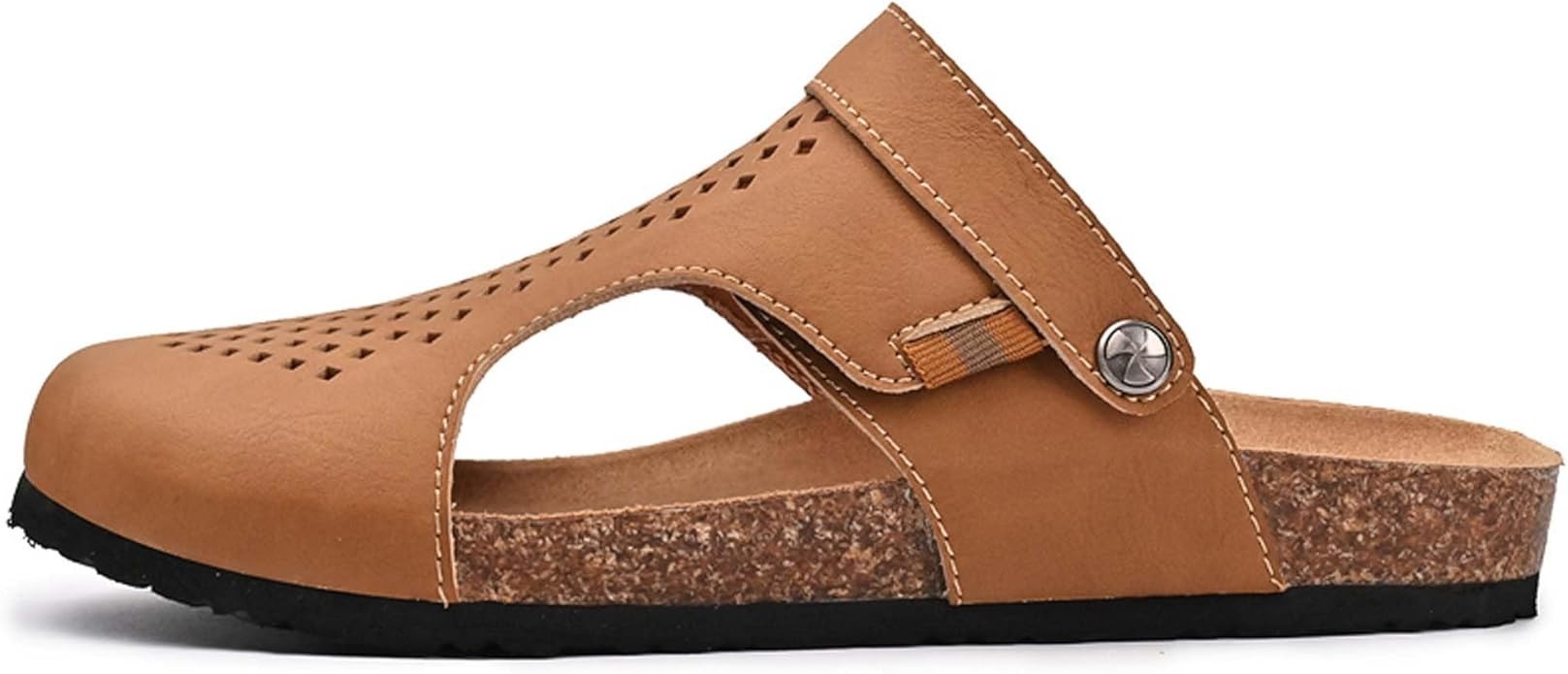 Men's leather Orthopedic sandals