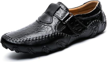 Genuine Leather Men's orthopedic Loafers