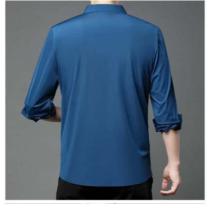Men's Winter Thickened Warm Long Sleeve Shirt