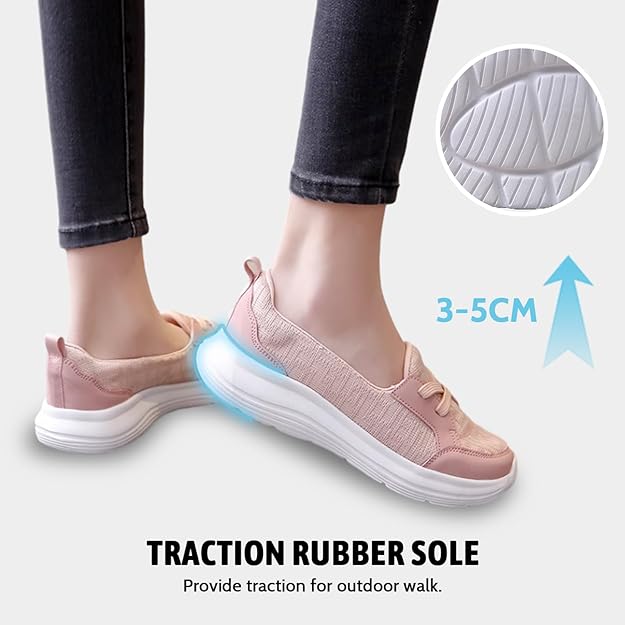 Orthopedic Women Shoes Breathable Slip On Arch Support Non-slip