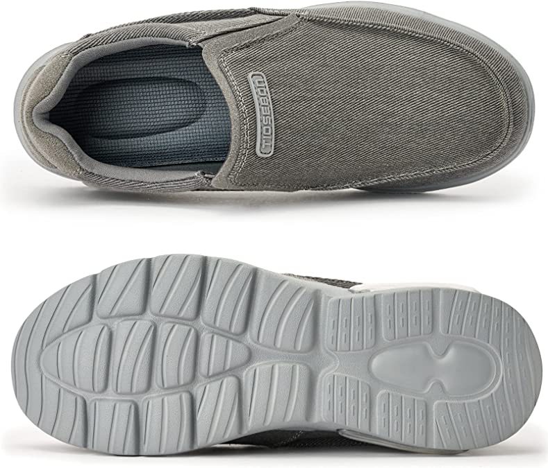 Men's Daily Canvas Wear Proof Orthopedic Walking Shoes