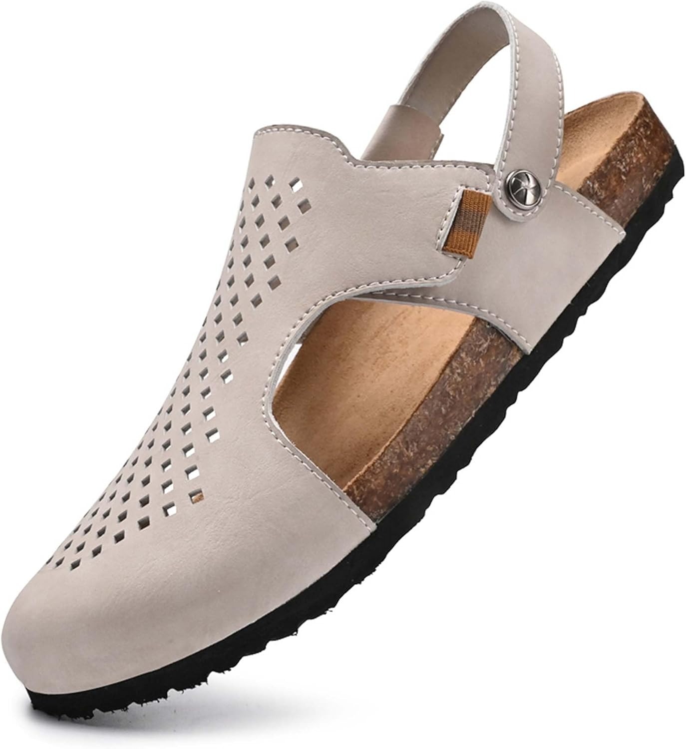 Men's leather Orthopedic sandals