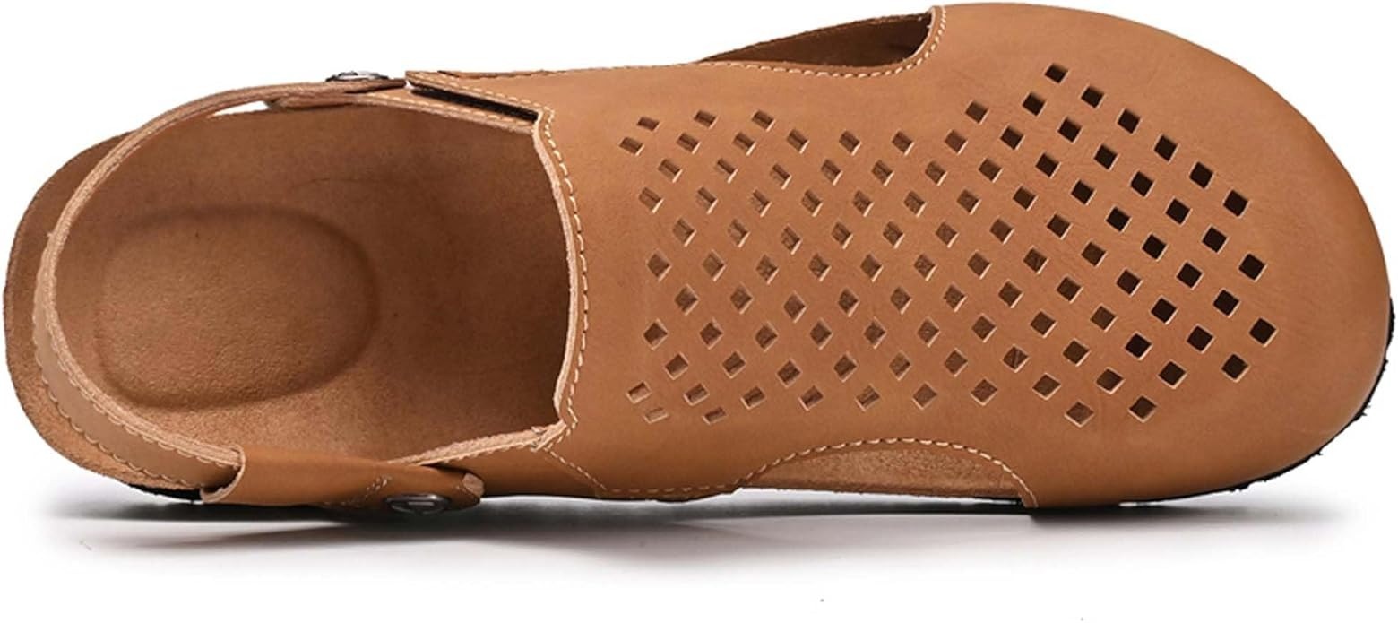 Men's leather Orthopedic sandals