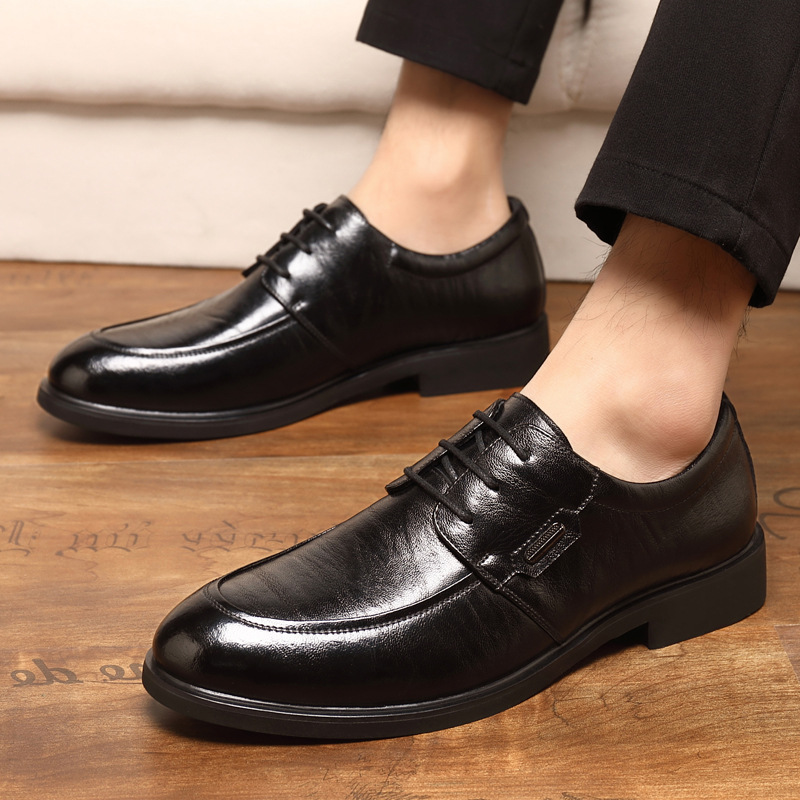 🔥HOT SALE-Men's Genuine Leather Shoes 2025 Winter New Business Formal Shoes Fashion Casual Shoes