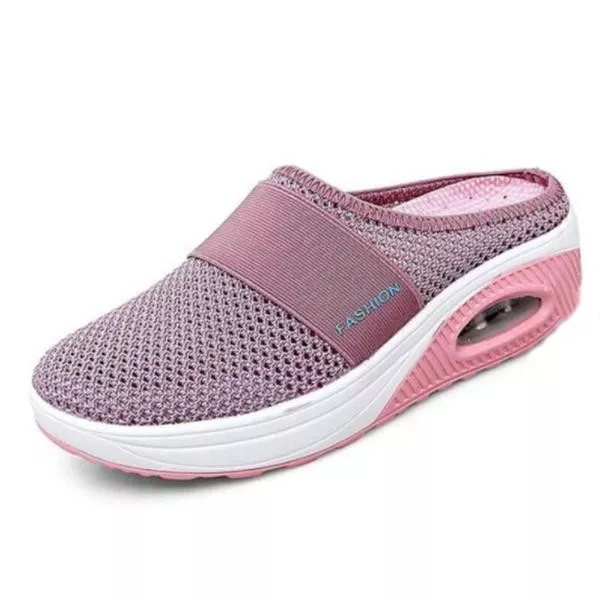 Air Cushion Slip-on Walking Shoes Orthopedic Walking Shoes for Woman