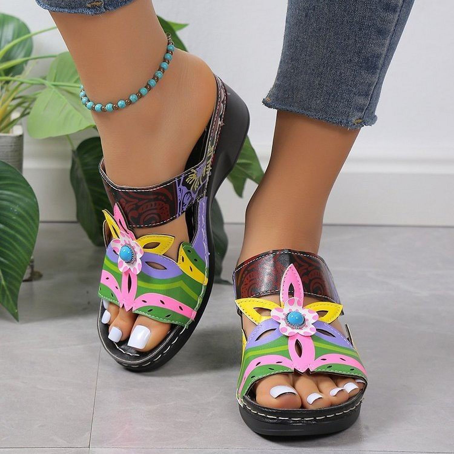 Bohemian Fashion Non-Slip Orthopedic Sandals