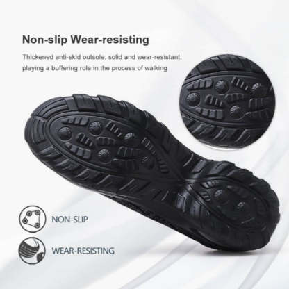 Women Orthopedic Shoes Pain Relief Air Cushion Wide Toebox High Quality Material  Elastic Non-Slip Velcro Sneakers