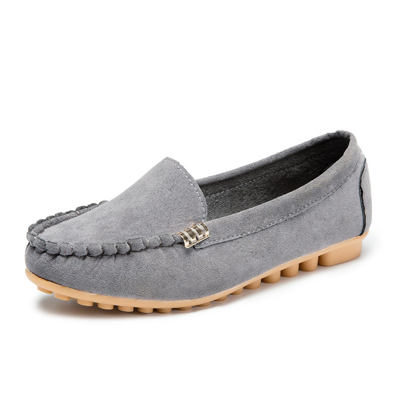🔥Hot Sale🔥Round-Toe Flats,Breathable Orthopedic Slip On Walking Shoes