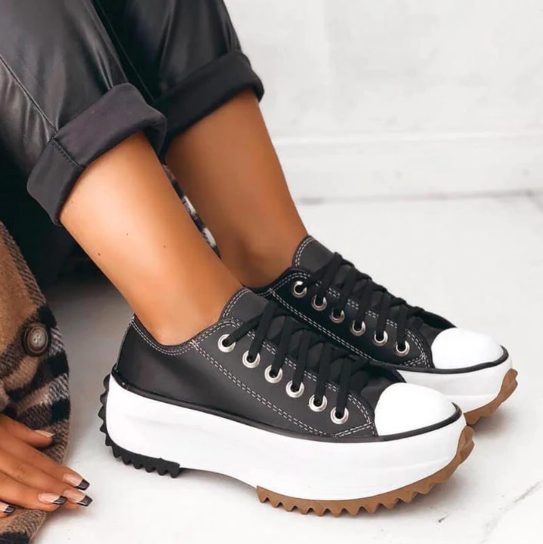 Marie-Caley Vibrant Platform Sneaker