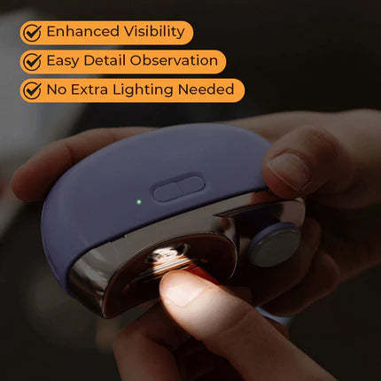 3-in-1 Automatic Electric Nail Clipper with Polishing