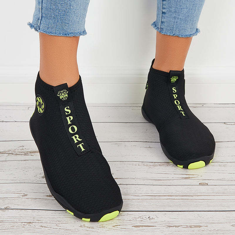 Men High Top Water Shoes Barefoot Anti-Slip Quick Drying Shoes