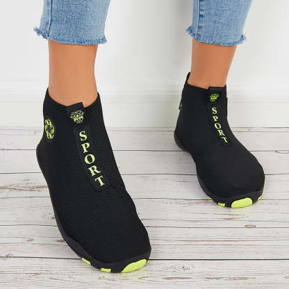 Men High Top Water Shoes Barefoot Anti-Slip Quick Drying Shoes