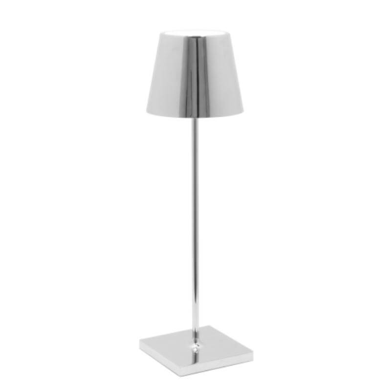 Mini Metal Cordless Table Lamp - Portable & Rechargeable Touch Dimmable Desk Light