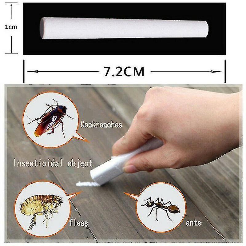 Cockroach Repellers Magic Dustless Chalk For Cockroaches Ants 10 Boxes