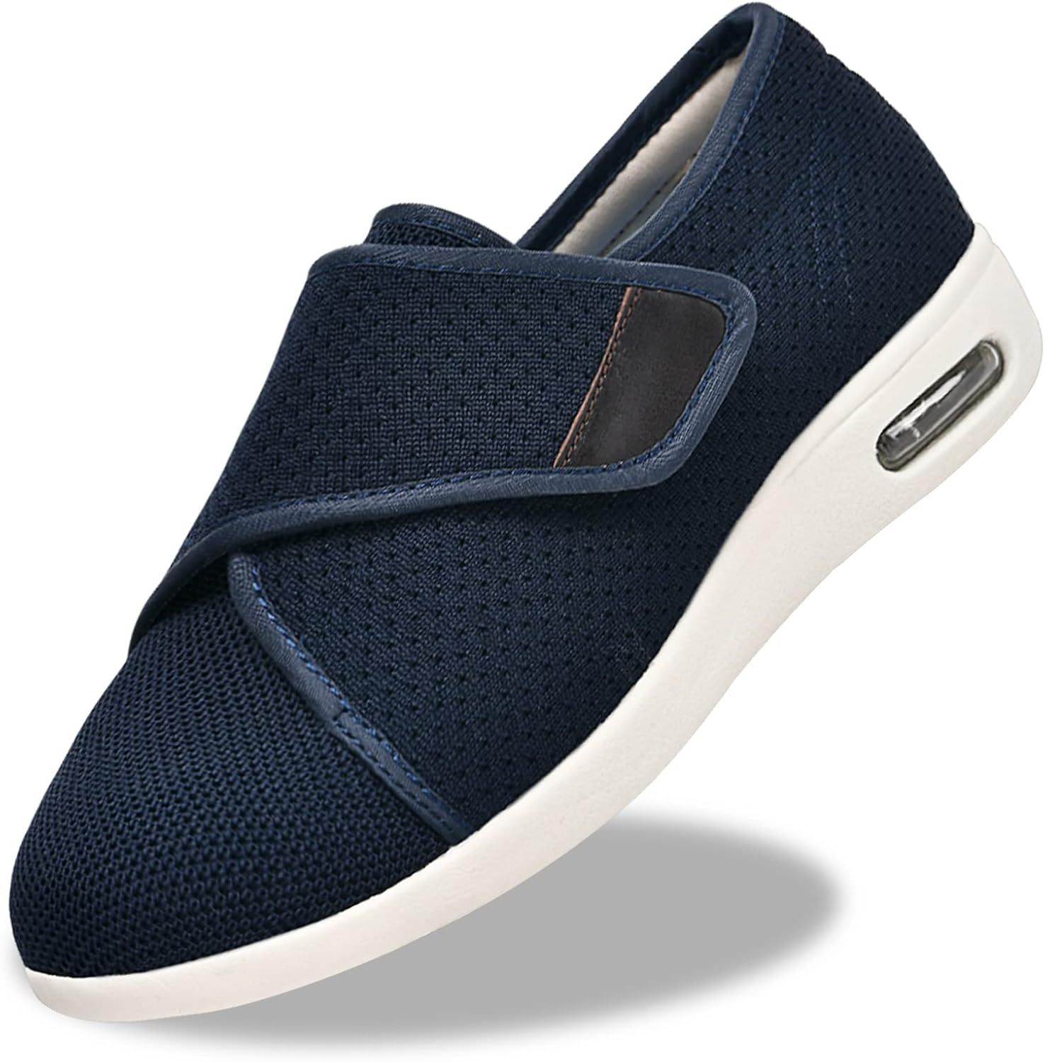 [Copy]Wide Pain Relief Diabetic Shoes Black Grey