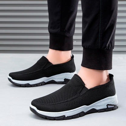 🔥Last Day Promotion 70% OFF🔥2025 Men's mesh lightweight and breathable travel shoes, non-slip shoes