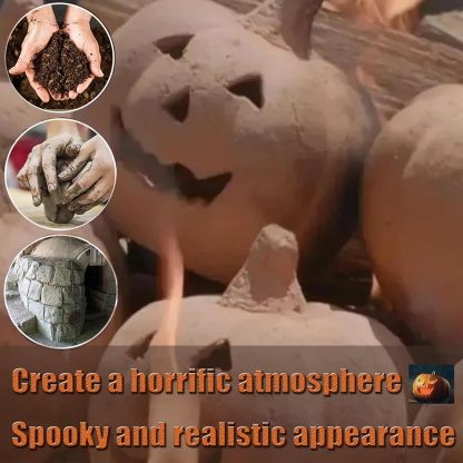 Halloween Ceramic Fireproof Fire Pit Skull