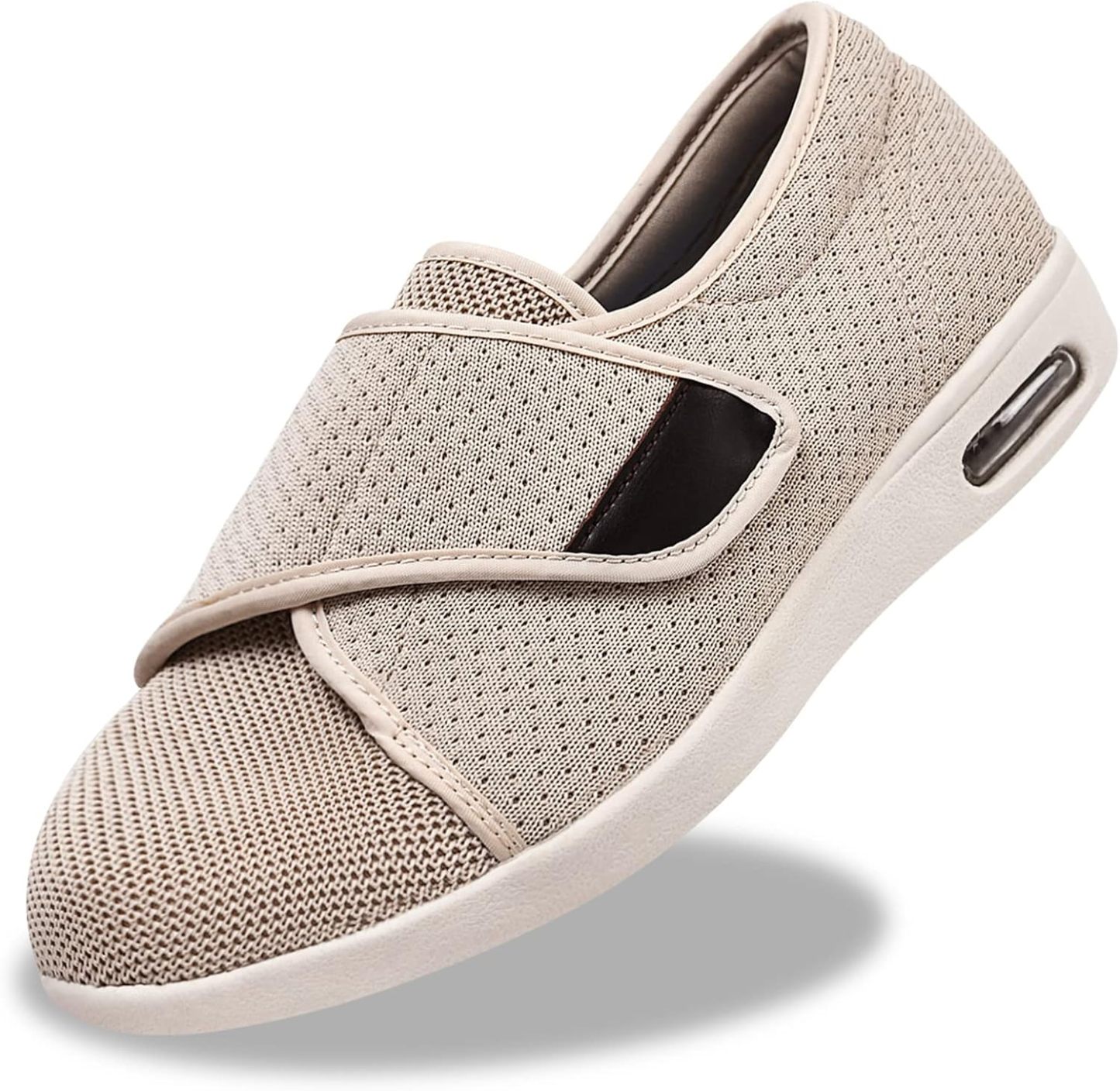 [Copy]Wide Pain Relief Diabetic Shoes Black Grey