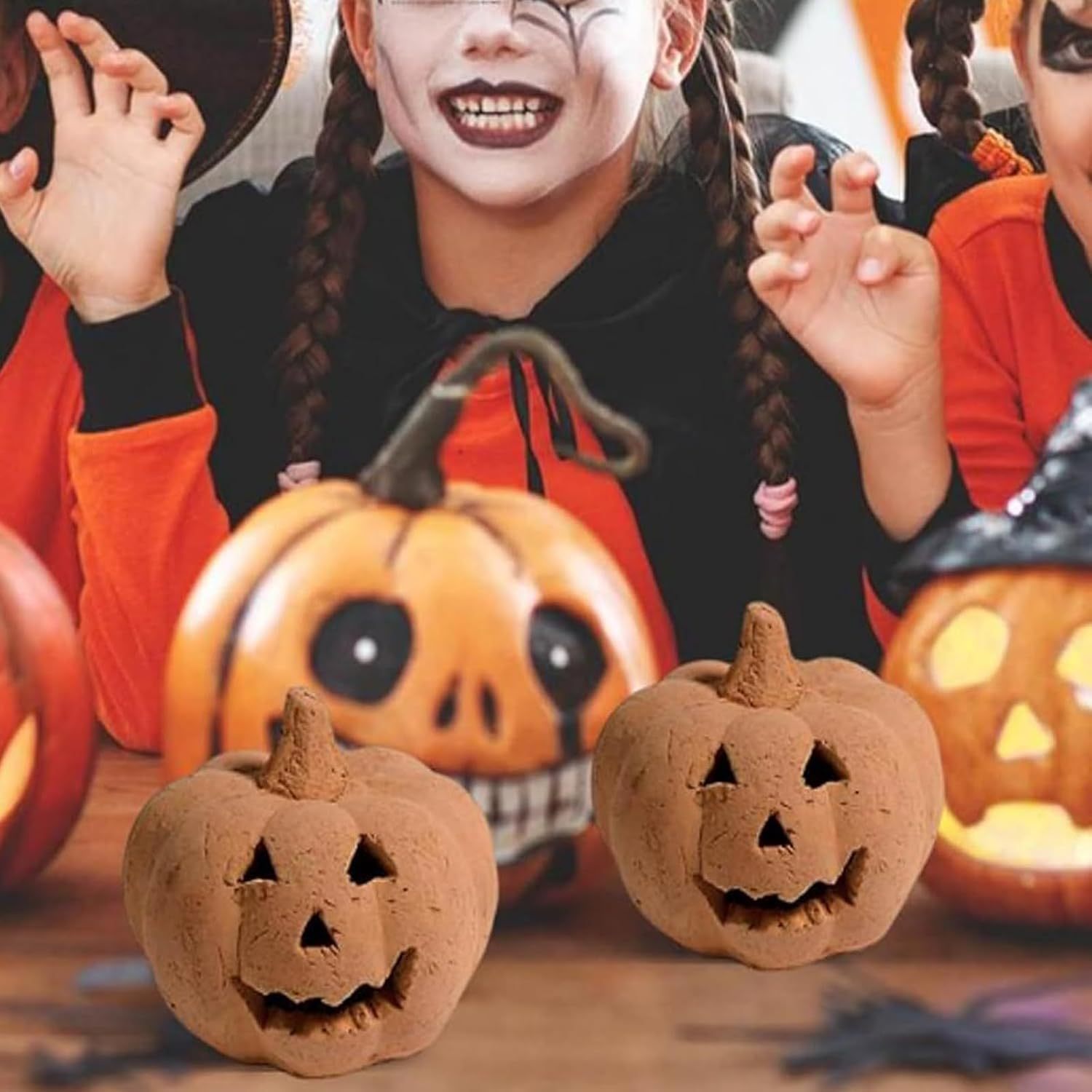 Halloween Ceramic Fireproof Fire Pit Skull