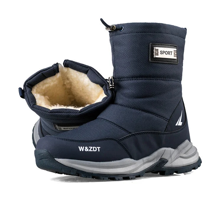 Winter Waterproof And Non-Slip Snow Boots For Men