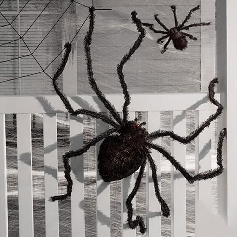 Halloween Large Spider Decorations