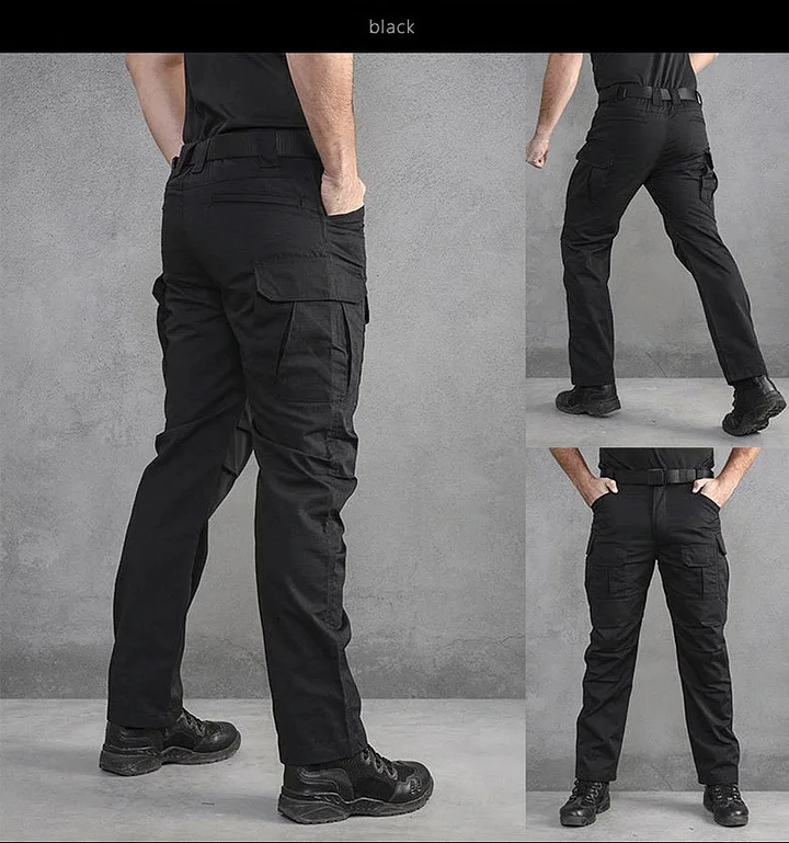Tactical Mens IX2 Cargo Pants Durable Lightweight Trousers Ripstop Waterproof
