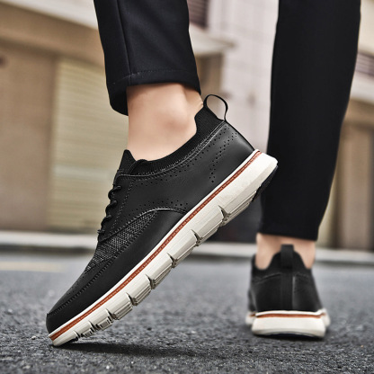 ⏰Promotion - 70% OFF🔥 Handcrafted Men's casual retro leather shoes