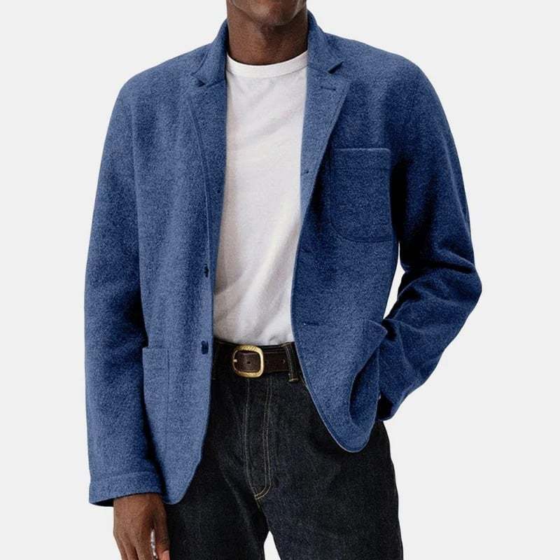 🔥Men's Solid-Color Tailored Jacket