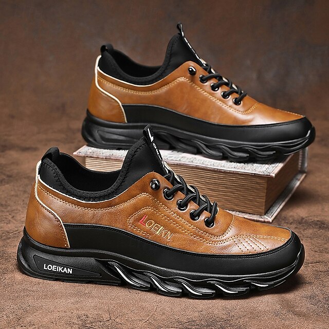 🔥On This Week Sale 70% OFF🔥Men's Casual Sneakers with Lace-Up Design – Comfortable Non-Slip Walking Shoes for Daily Outdoor Activities