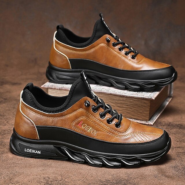 🔥On This Week Sale 70% OFF🔥Men's Casual Sneakers with Lace-Up Design – Comfortable Non-Slip Walking Shoes for Daily Outdoor Activities