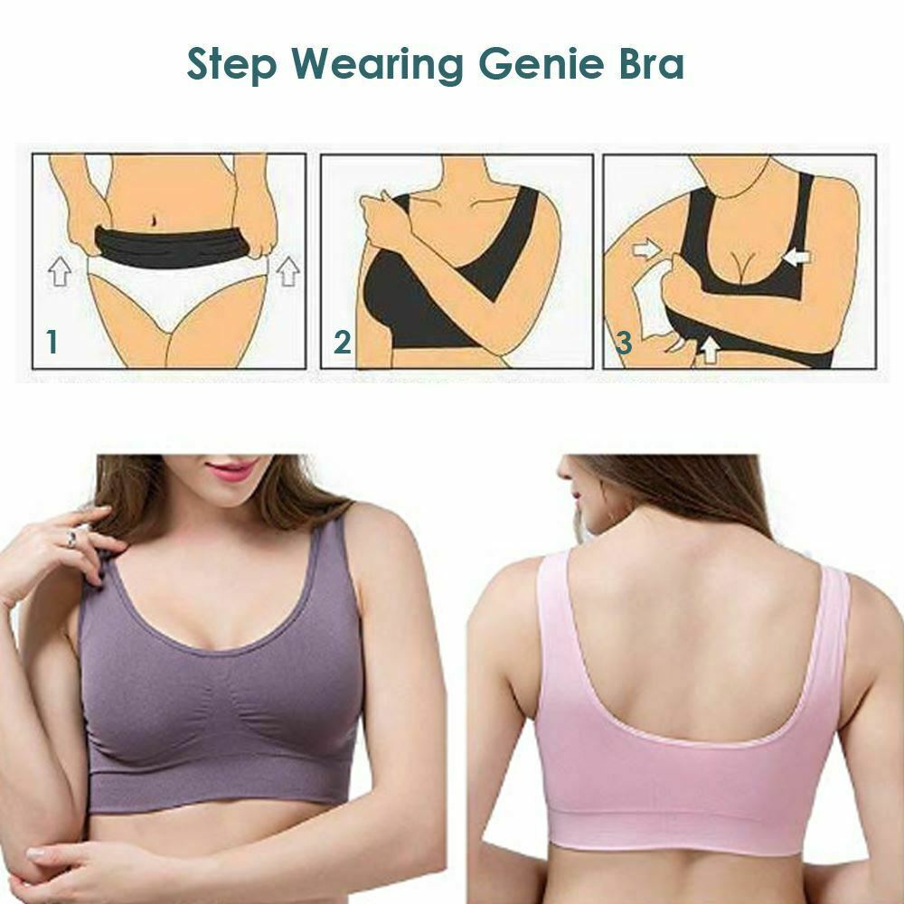 Genie Bra l Improved Comfortable Seamless Bra