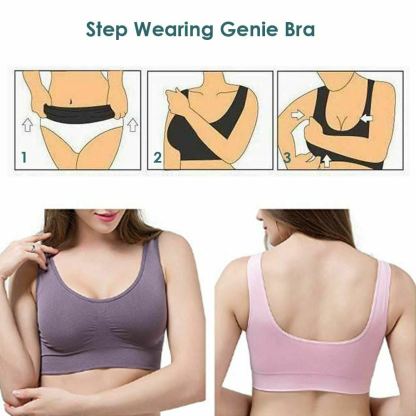 Genie Bra l Improved Comfortable Seamless Bra
