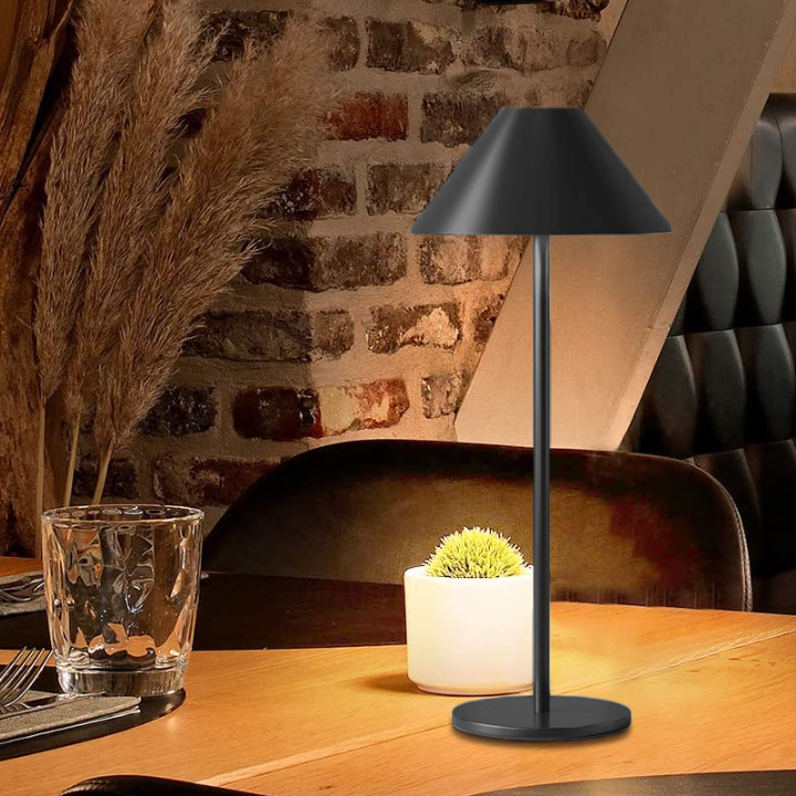 Minimalist Dimmable Touch Table Lamp - Waterproof & Rechargeable Outdoor Light