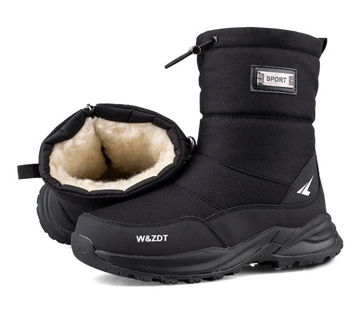 Winter Waterproof And Non-Slip Snow Boots For Men