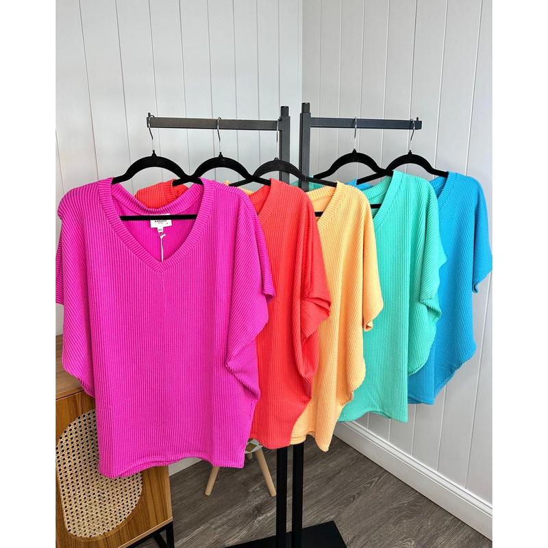 Women's V-Neck Summer T-Shirt 🌟