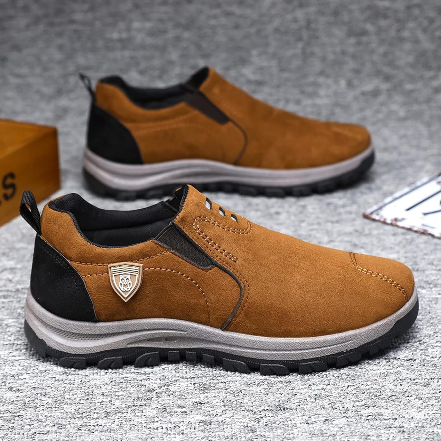 🔥LAST DAY 70% OFF🔥 Men Comfortable Waterproof Non Slip Orthopedic Walking Shoes Hiking Shoes