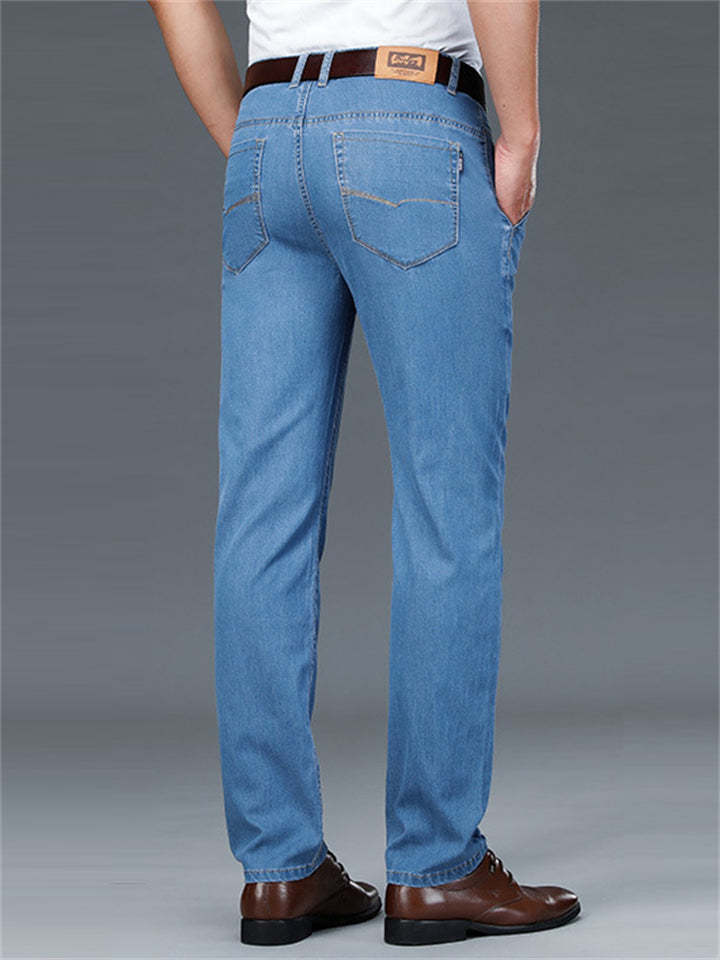 Comfort High Waist Silky Anti-wrinkle Jeans for Men