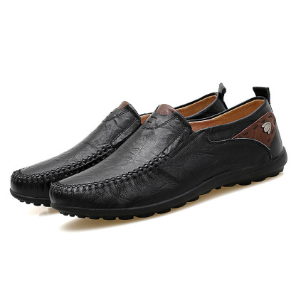 ⏰Promotion - 50% OFF🔥 Handcrafted Ortho Slip-On Leather Loafers