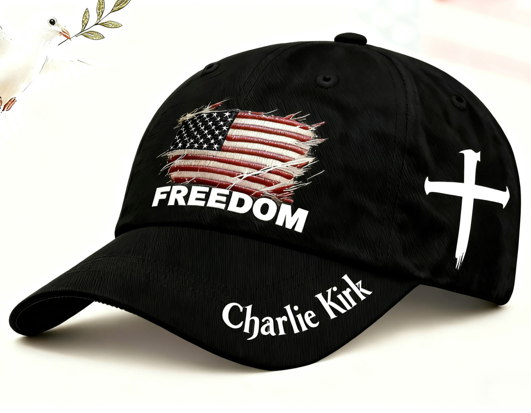 🔥LAST DAY 49% OFF - Liberty American flag print baseball cap
