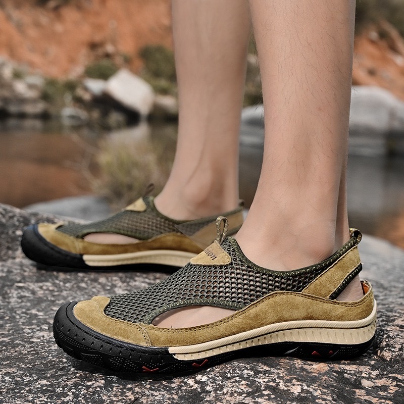 ⏰Last Day! 45% OFF 🔥Enjerr® Men's Genuine Leather Breathable Orthopedic Loafers