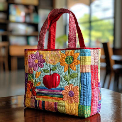 Knowledge Roots Quilted Tote Bag NCU0DV7470