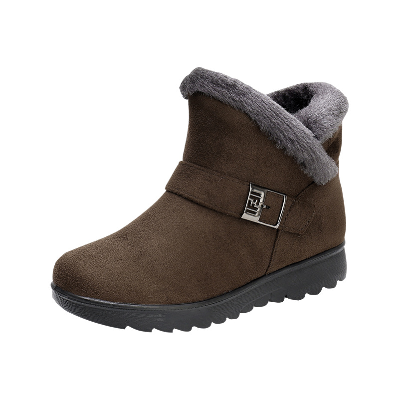 Winter Women Plush Warm Ankle Snow Boots