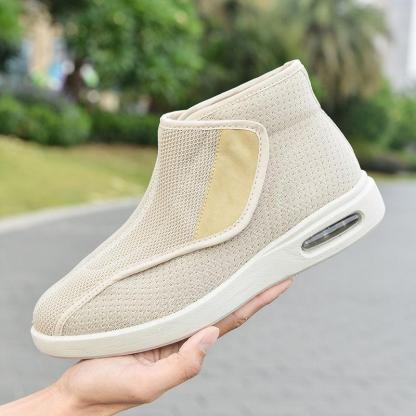 Winter Autumn Fur And Cushioned Add Wool Warm Diabetics Shoes