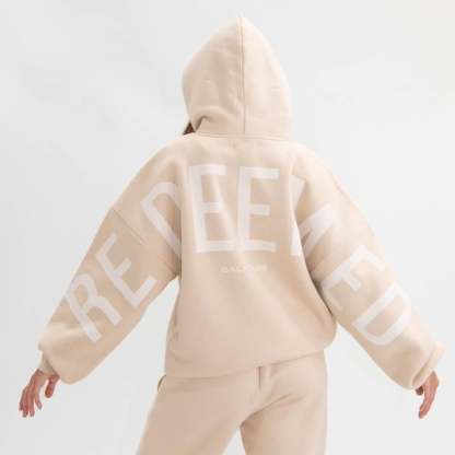 💕Hot sale 💖✝ Essential Hoodie | Oversized Christian Heavyweight Faith Sweatshirt