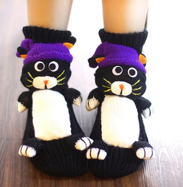 🎉3D Cute Animal Knit Skid-Proof Home Socks